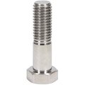 Allstar 0.62 in.-11 x 2.25 in. Fine Thread Titanium Hex Head Bolts; Natural ALL17317